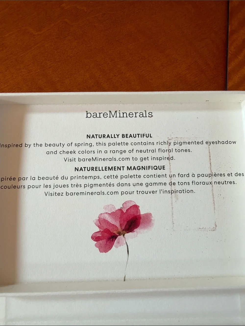 bareMinerals  eye/cheek palette    in Pink and Green